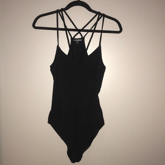 Express Other - Black Express bodysuit